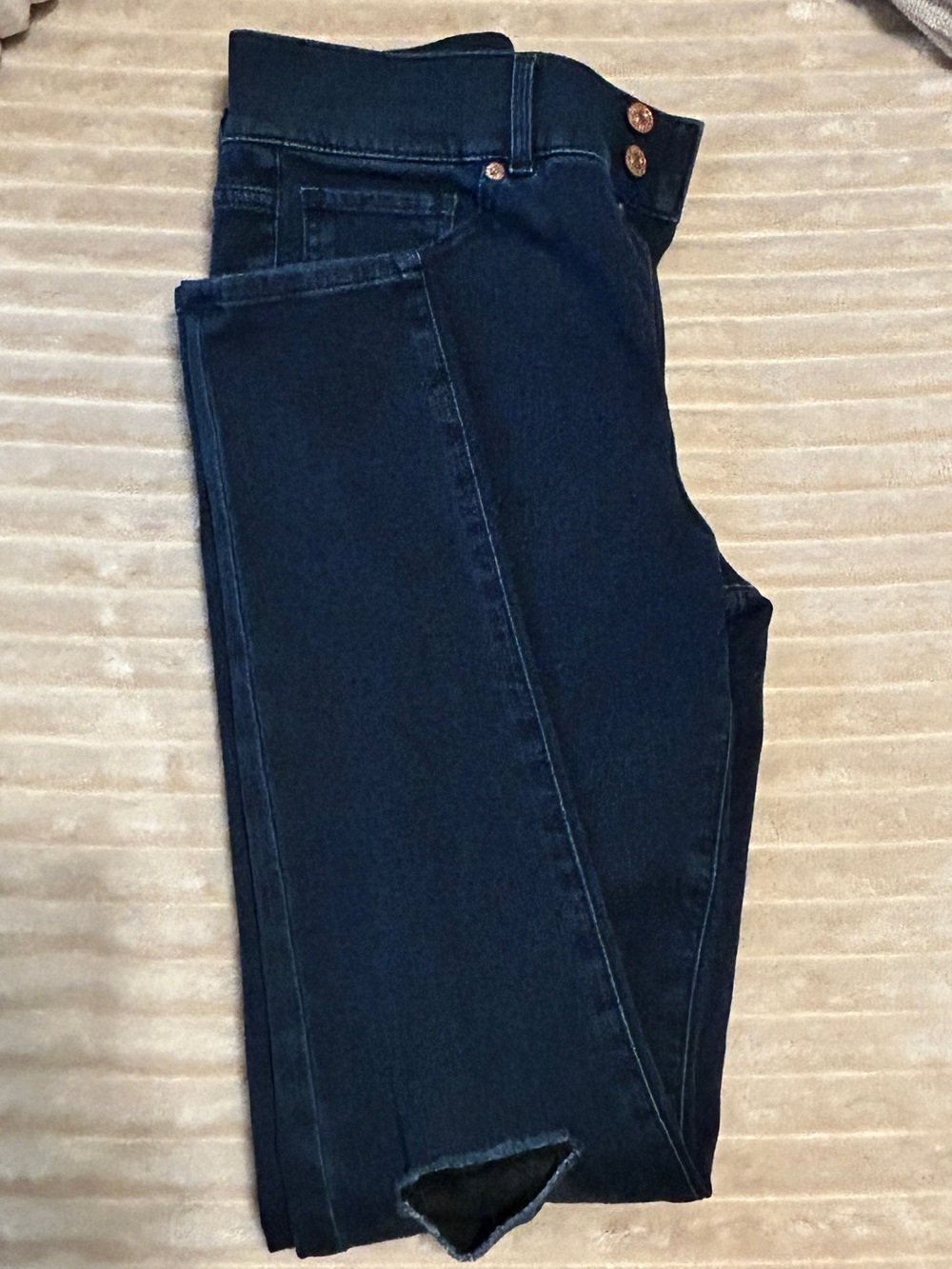 Express Black Denim Jeans sz 8